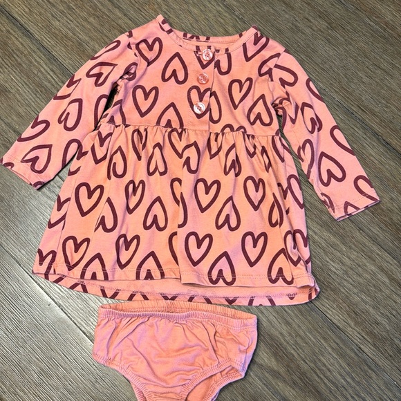 okie dokie Other - 031 okie dokie pink dress w/ hearts